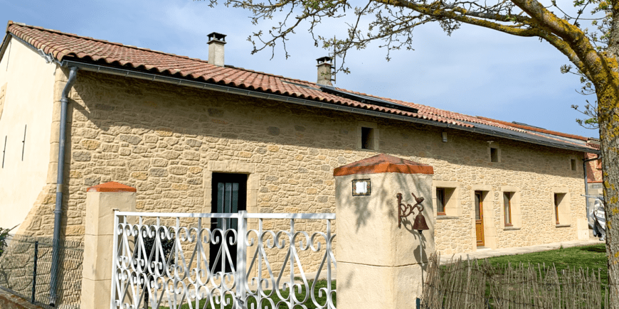 Rénovation de façade vers Saverdun en Ariège (09)