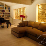 Démonstration d'utilisation de l'enduit aspect pierre